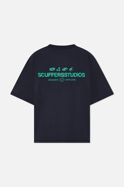 Polera Scuffers Iconic Dark Grey