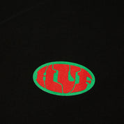 Polera Huf Warped Black