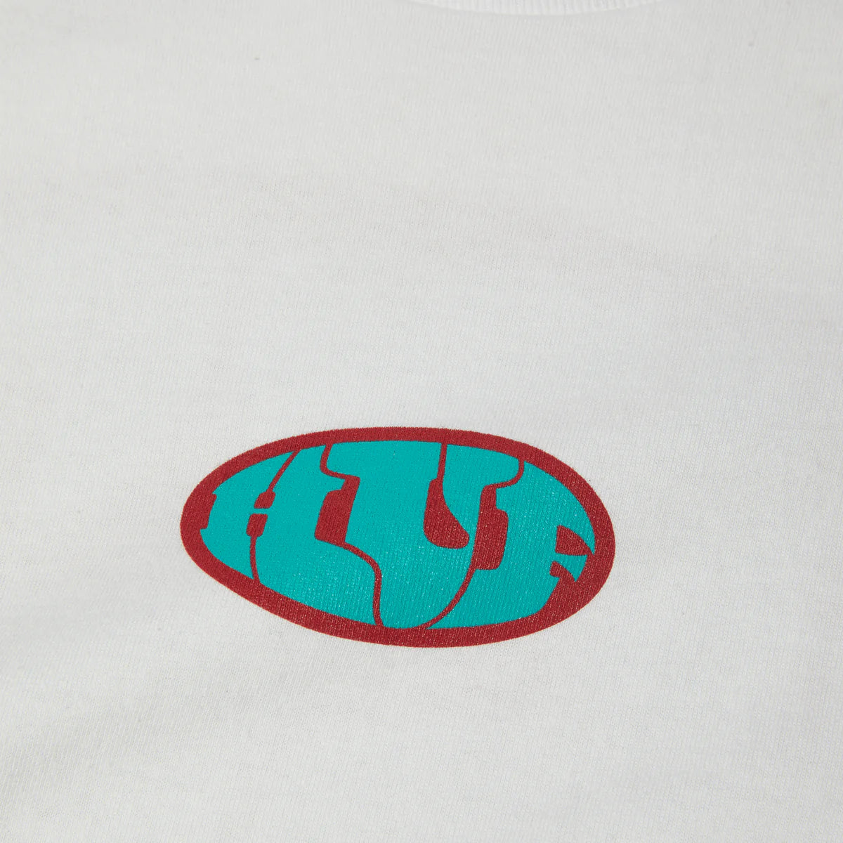 Polera Huf Warped White