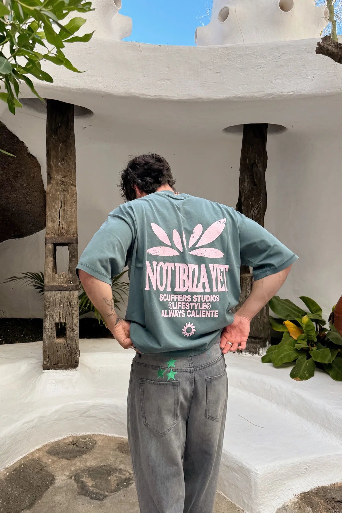Polera Scuffers Not Ibiza Green