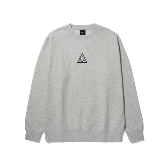 Crewneck Huf SET TRIPLE TRIANGLE Heather Grey