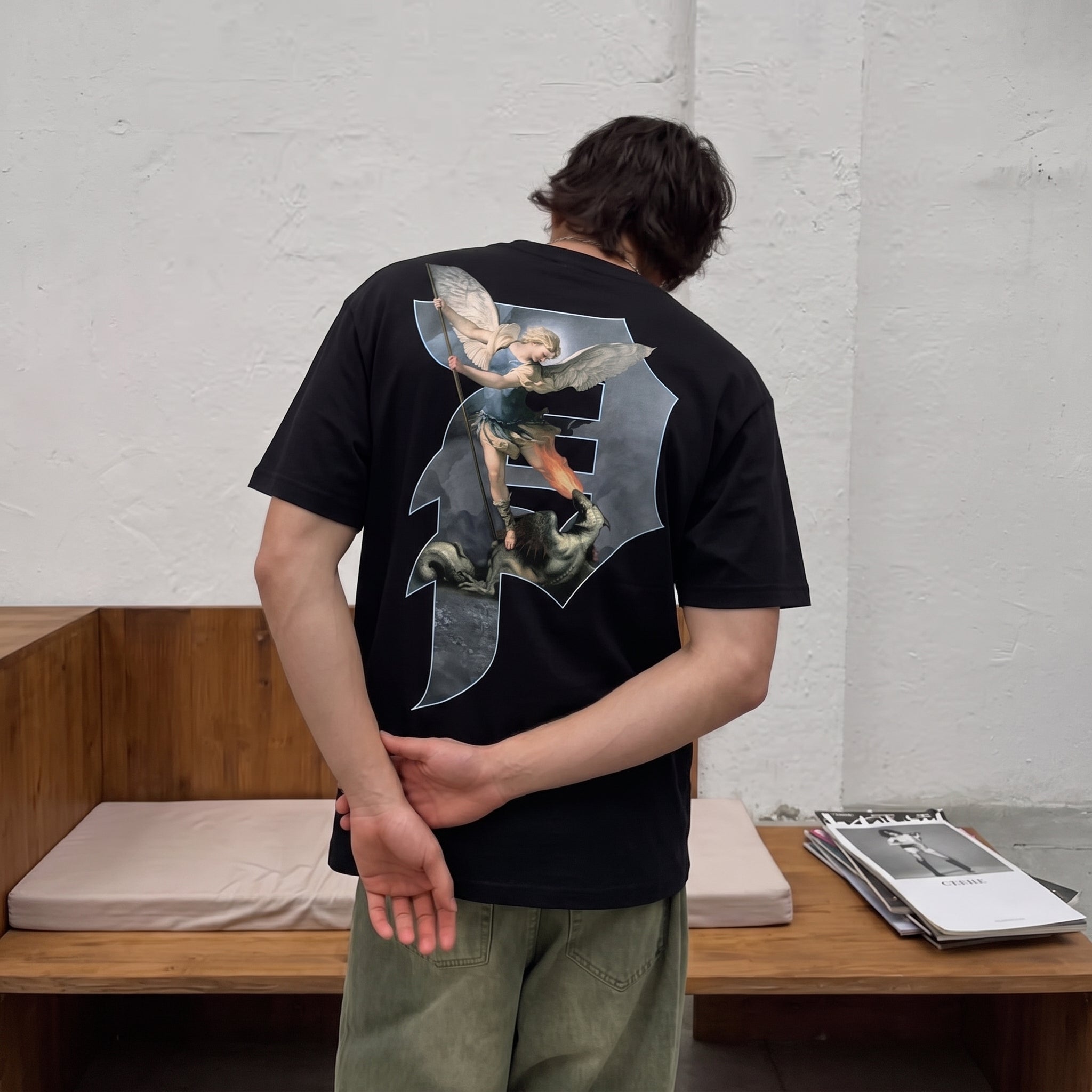 Polera Primitive Redemtion HW Black