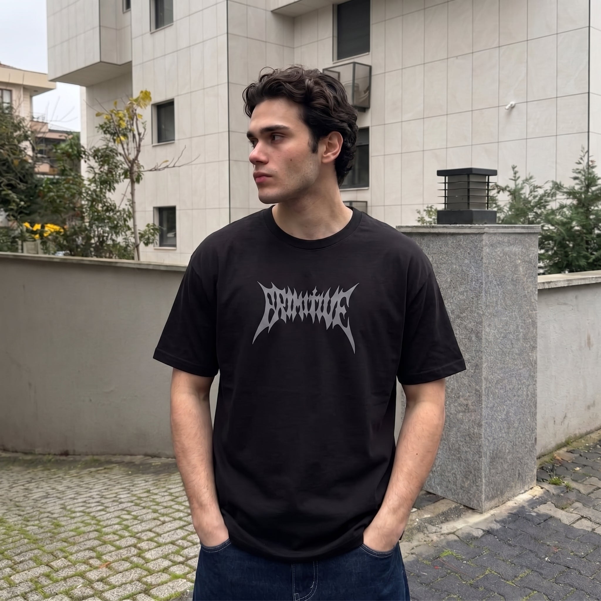 Polera Primitive Redemtion HW Black