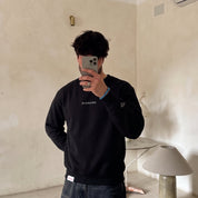 Crewneck Diamond Supply Logo Black