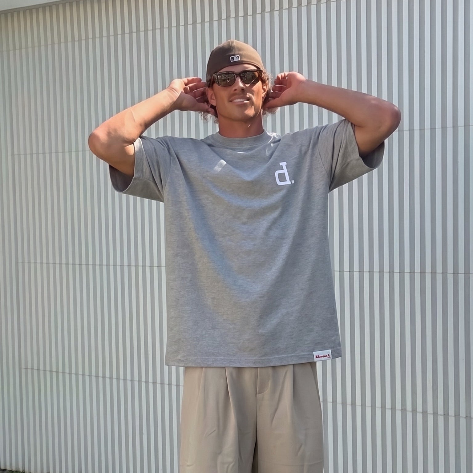 Polera Diamond Supply Unpolo Grey