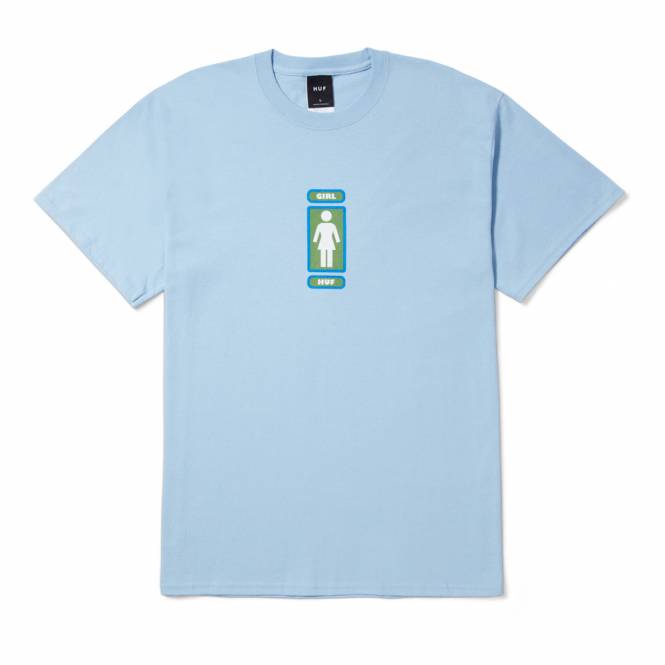 Polera Huf Springwood Light Blue