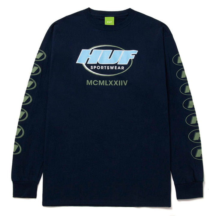 Polera Huf Warm up Navy