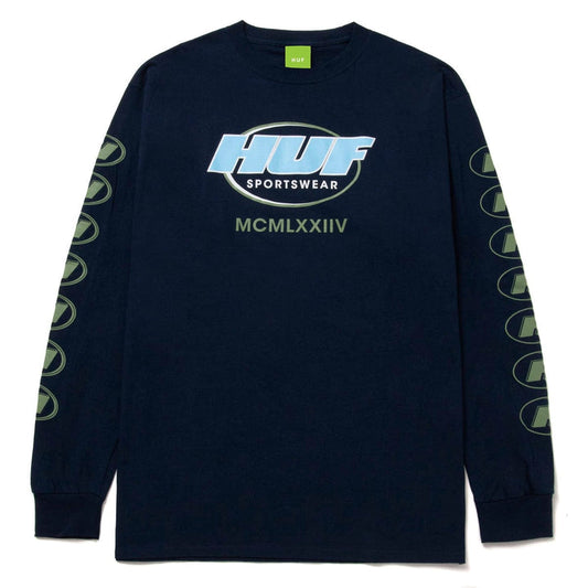Polera Huf Warm up Navy